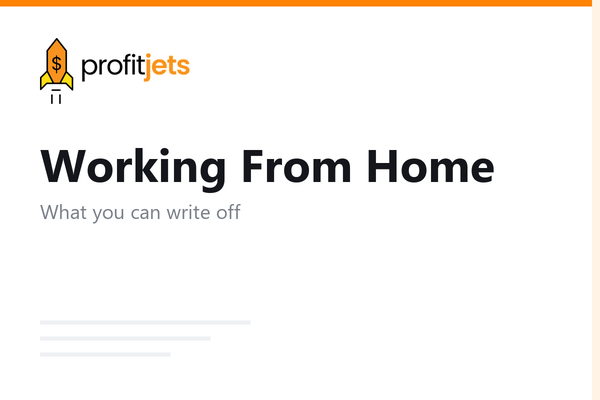 10 Taxes You Can Write Off When You Work From Home