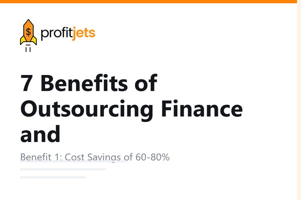 7 Benefits of Outsourcing Finance and Accounting Functions