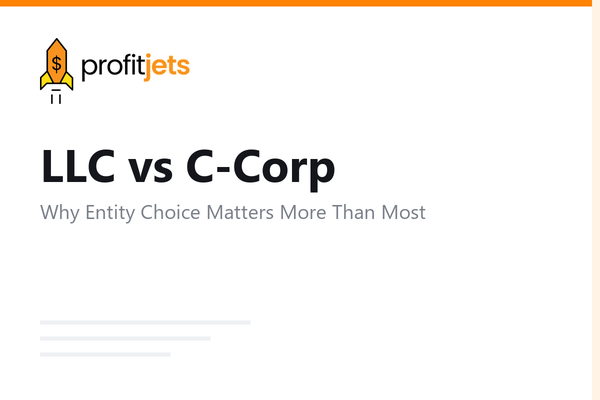 LLC vs C-Corp: Which Entity Is Right for Your Startup?
