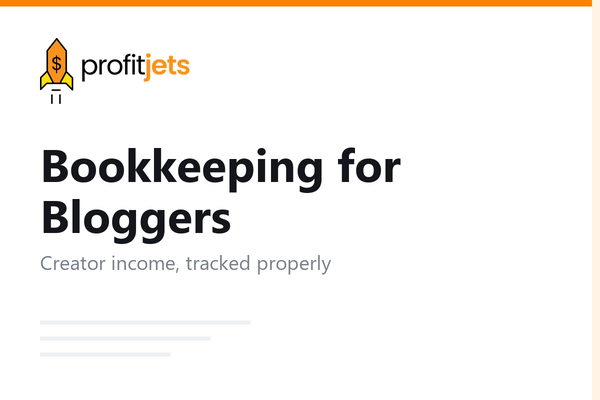 Bookkeeping for Bloggers in 2026