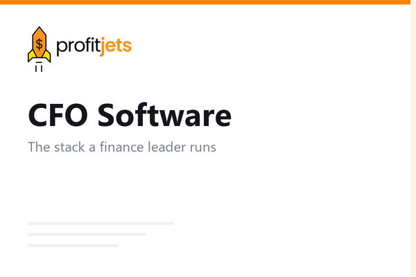 Best CFO Software for 2026: Top Tools for Financial Leaders
