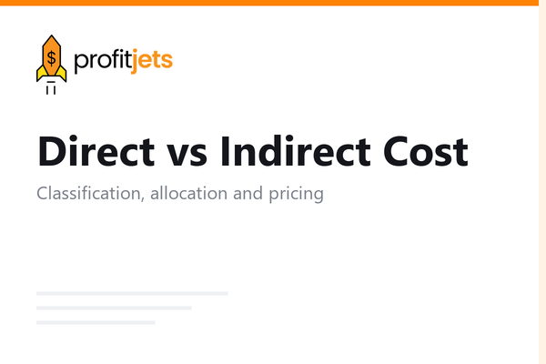 Direct Cost vs Indirect Cost: Key Differences