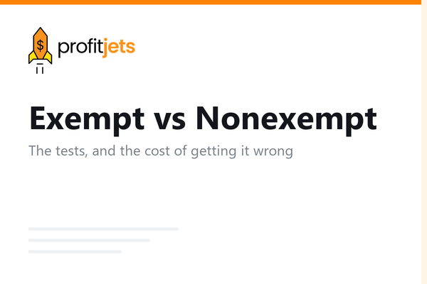 Differences Between Exempt vs Nonexempt Employees