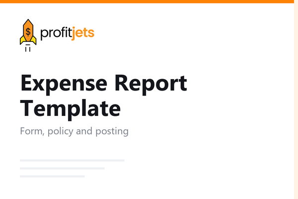 Expense Report Template: Streamlining Your Business Expense Tracking
