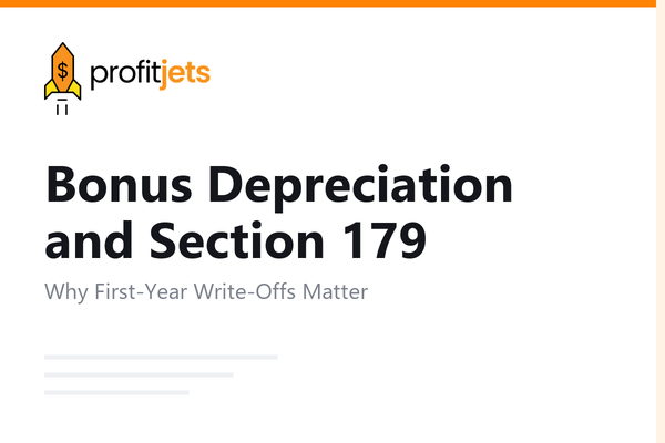 Bonus Depreciation and Section 179: Maximizing First-Year Asset Write-Offs