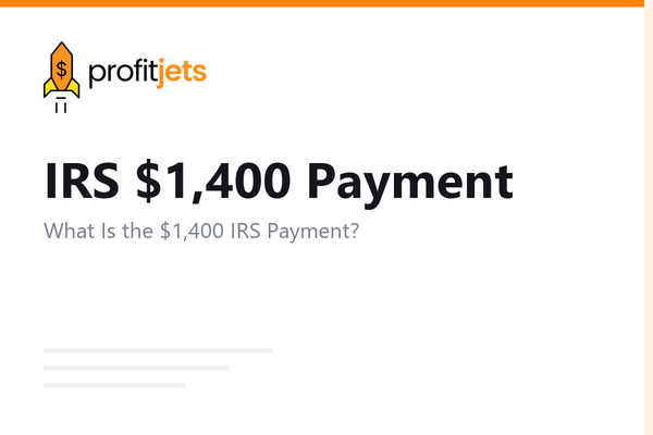 IRS $1,400 Payment: Recovery Rebate Credit Explained