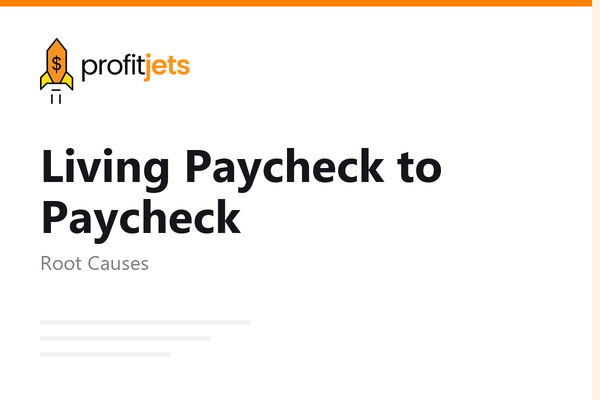 Living Paycheck to Paycheck: How to Break the Cycle