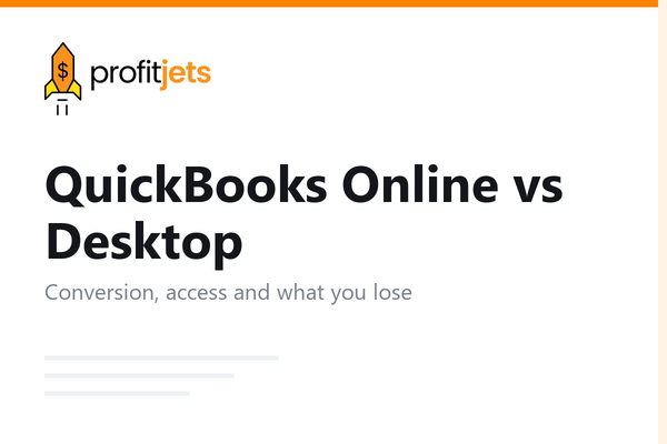 QuickBooks Online vs Desktop: Key Differences and Importance