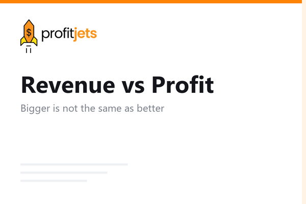 Revenue vs Profit: The Difference and When They Matter
