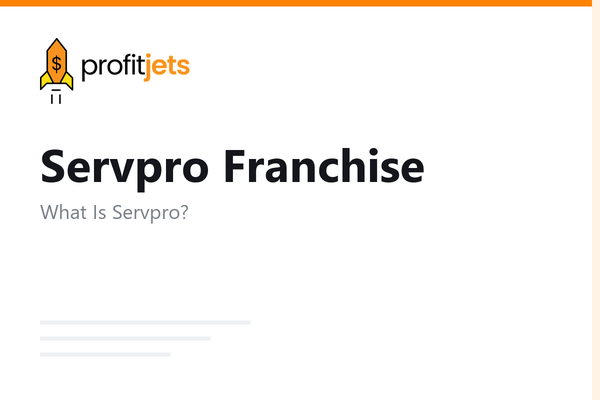 Servpro Franchise: Financial Profile and What to Expect