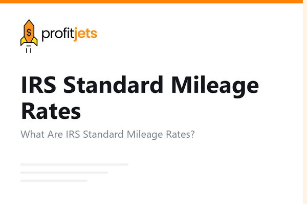 IRS Standard Mileage Rates: Business, Medical, Charity, and Moving