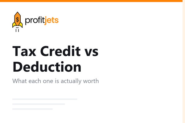 Tax Credit vs Tax Deduction: What Is the Difference?