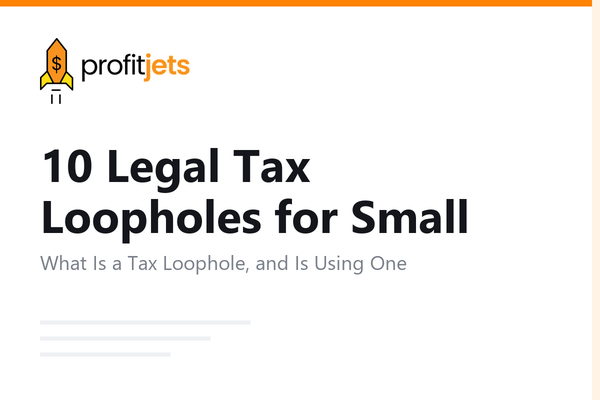 10 Legal Tax Loopholes for Small Businesses in 2026