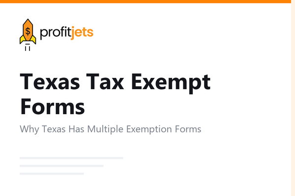 Texas Tax Exempt Forms: Which One Do You Need and How to Use It
