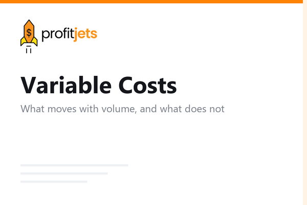 Variable Costs: A Simple Guide for Small Businesses