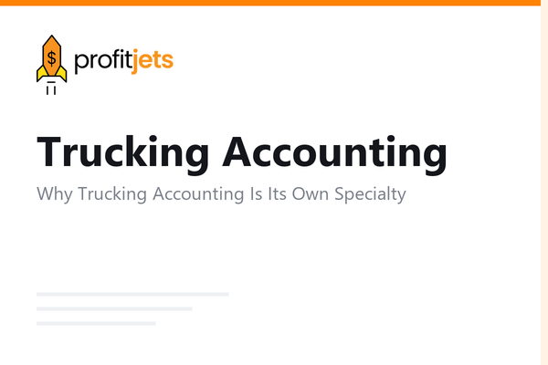 Trucking Accounting: Why Owner-Operators and Fleets Outsource Their Books