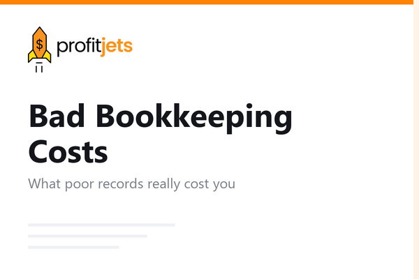 Why You Can't Afford to Be Bad at Bookkeeping
