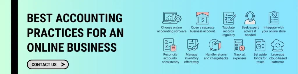 Best accounting practices for an online business