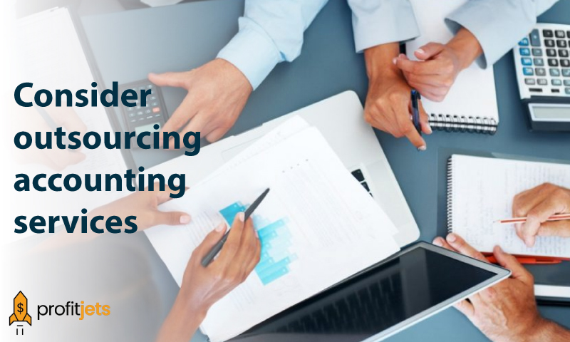 Who should consider outsourcing accounting services