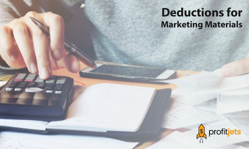 Deductions for Marketing Materials
