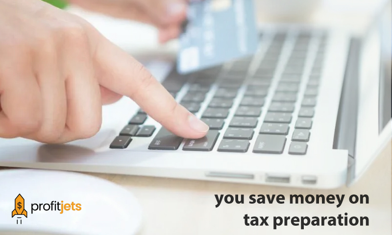 you save money on tax preparation by a CPA