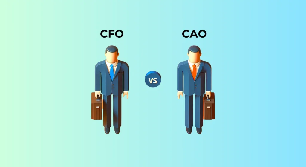 CFO vs CAO