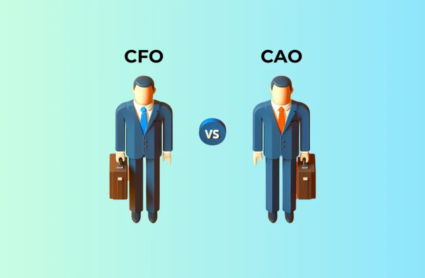 CFO vs CAO