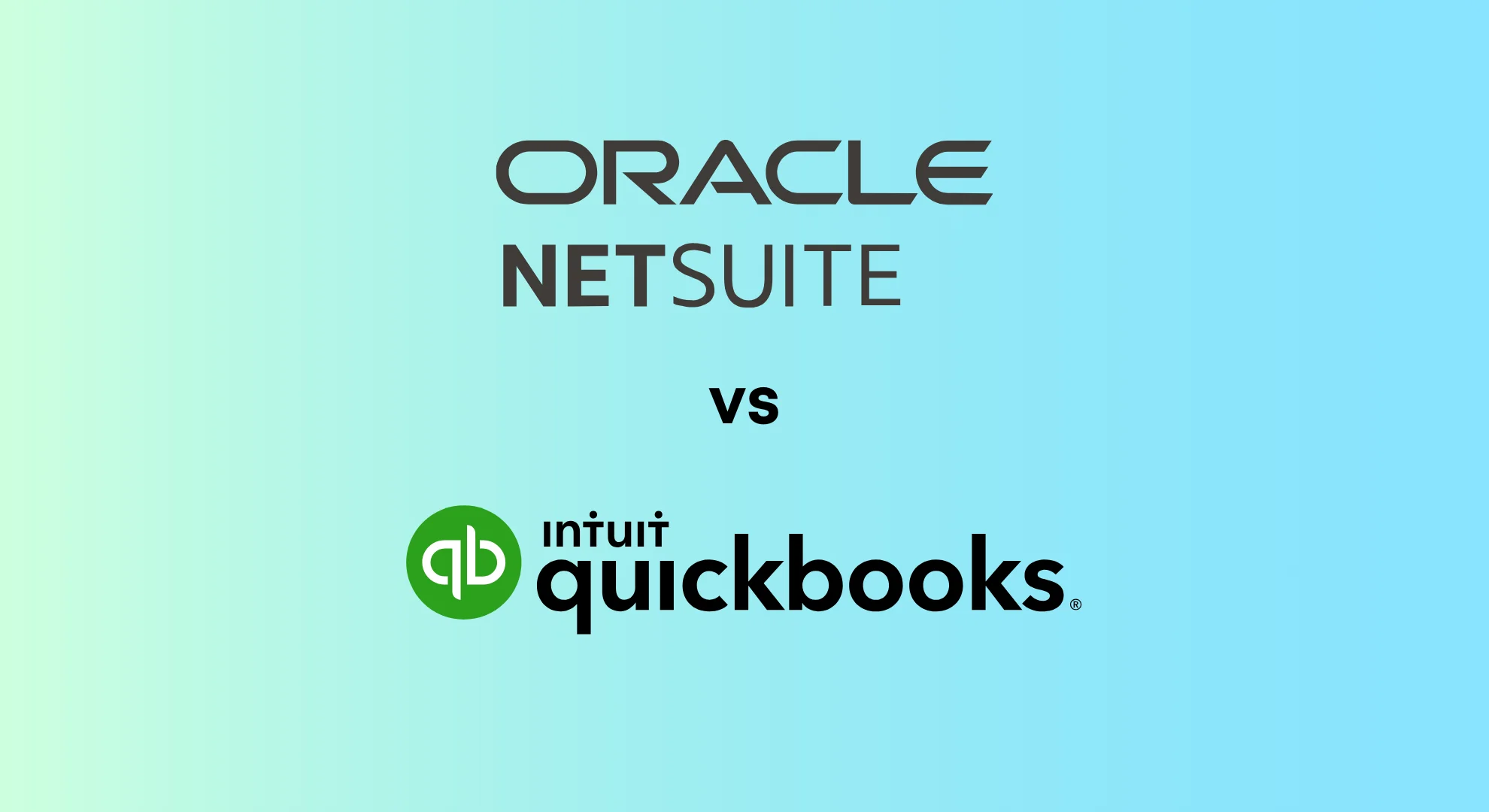 NetSuite vs QuickBooks