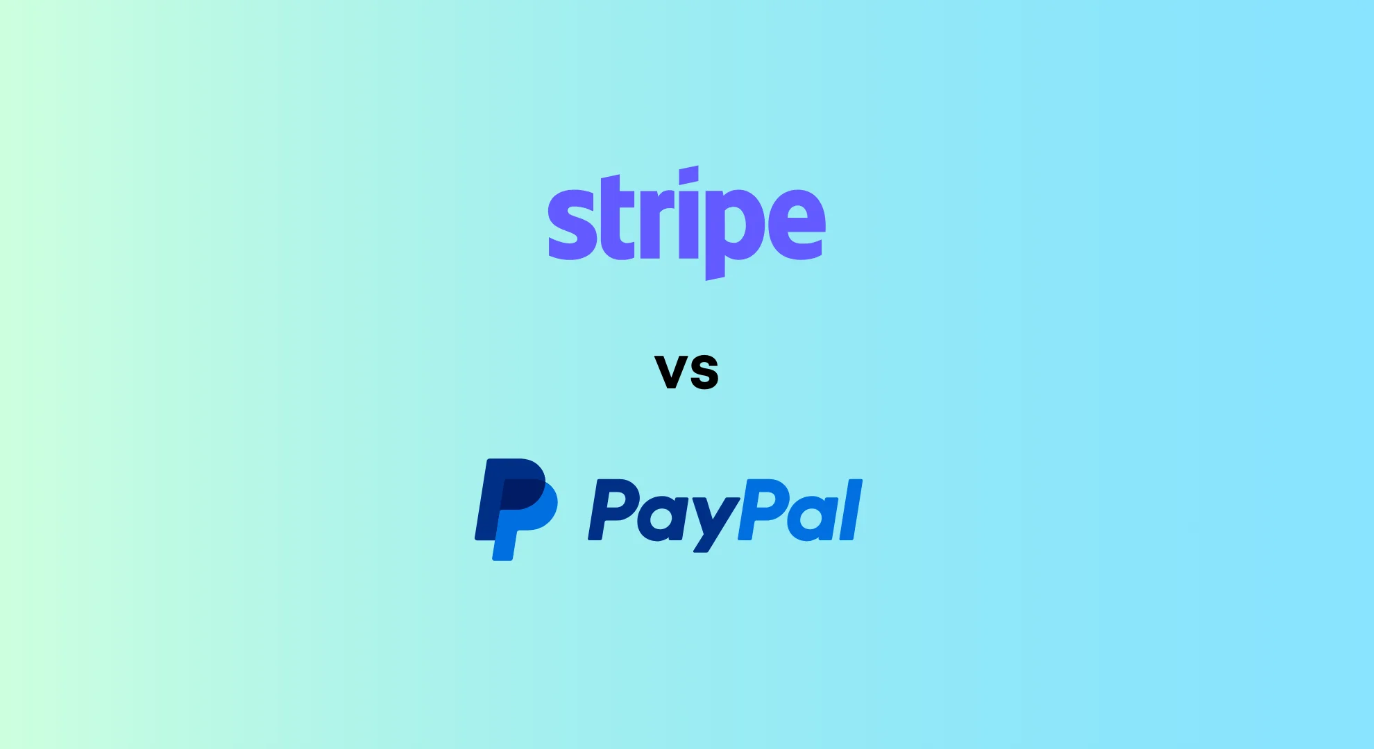 Stripe vs Paypal