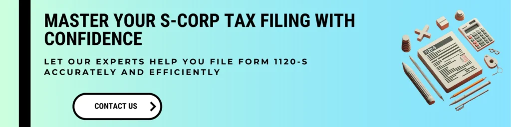 IRS Form 1120-S - Contact Us