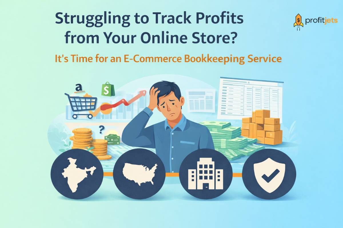 ecommerce bookkeeping service for track profits from your online store