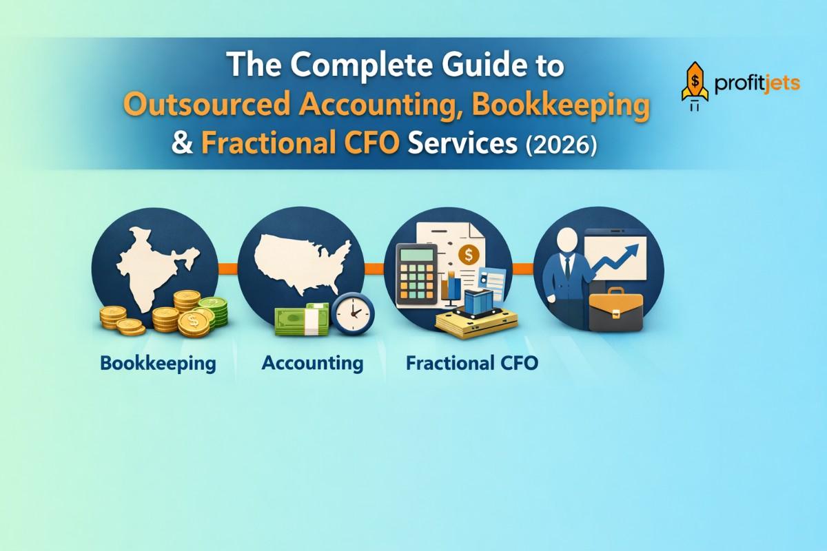 Outsourced Accounting, Bookkeeping & fractional Cfo services guide