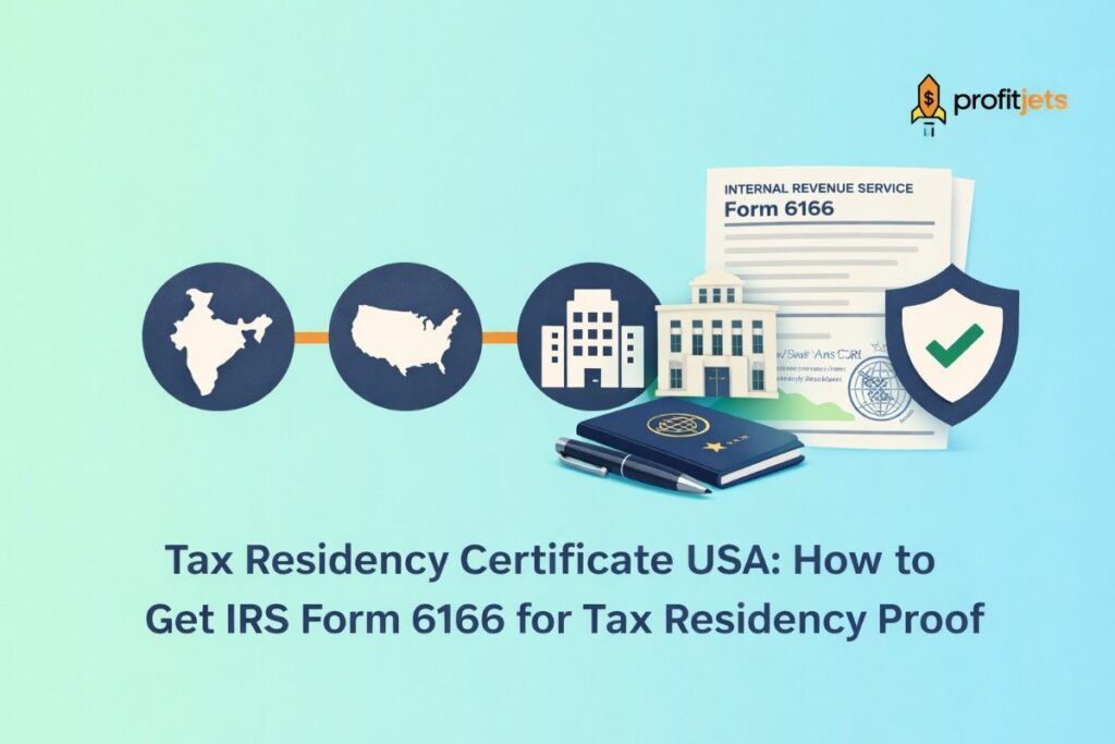 Tax Residency Certificate USA, IRS Form 6166