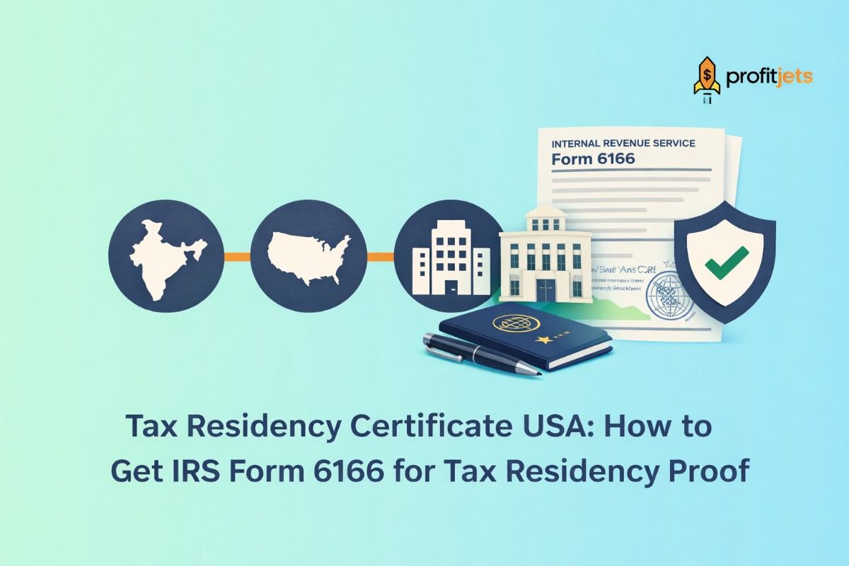 Tax Residency Certificate USA, IRS Form 6166