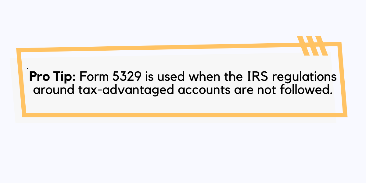 IRS Form 5329