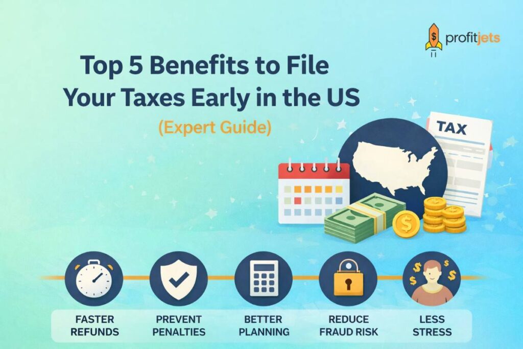 Top 5 Benefits to File Your Taxes Early in the US